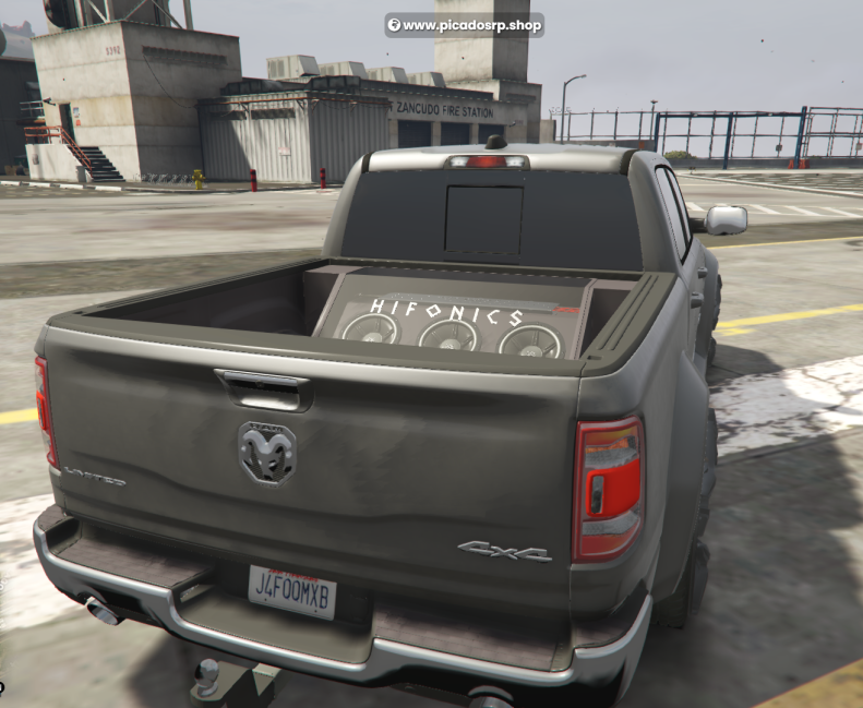 Dodge RAM 1500 - Trasera